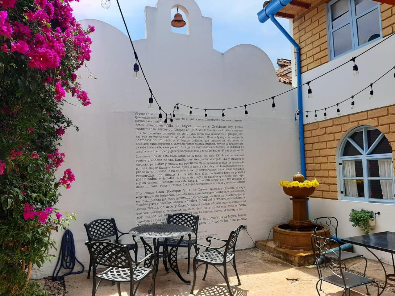Hotel Casa Boutique Villa De Leyva (Adults Only) Exterior foto
